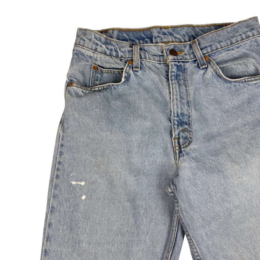 Vtg Levi's Orange Tab‎ 550 Jeans Men's 29.5x29.5 Light Wash Texas USA Made 1996